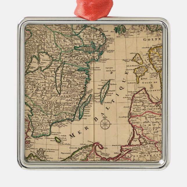 Adorno Metálico Escandinavia, mar Báltico, Suecia, Dinamarca (Frente)