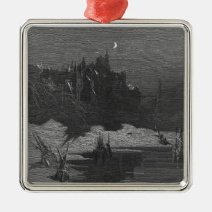 Adorno Metálico Escena "de la escarcha del marino antiguo" 4