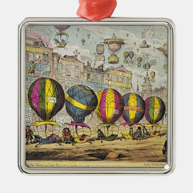 Adorno Metálico Escena en las perspectivas altas de la farsa ' (Frente)