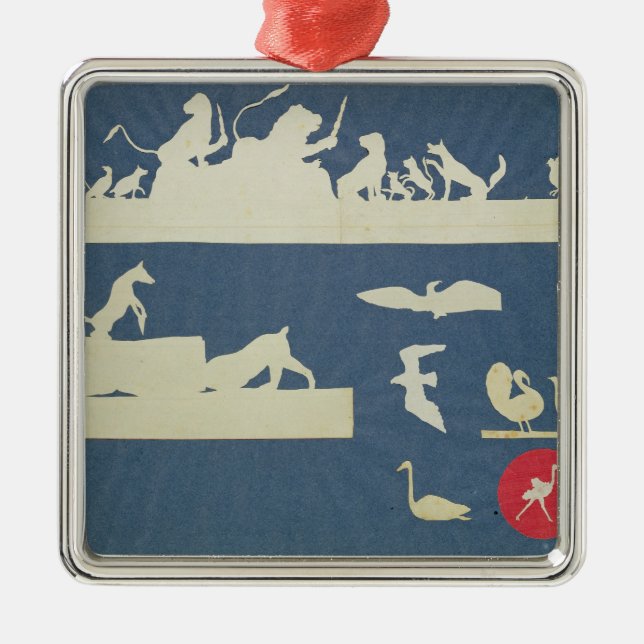 Adorno Metálico Escenas animales (Frente)