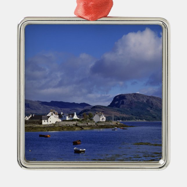 Adorno Metálico Escocia, Highland, Wester Ross, Plockton. (Frente)