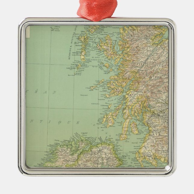 Adorno Metálico Escocia, Irlanda (Frente)