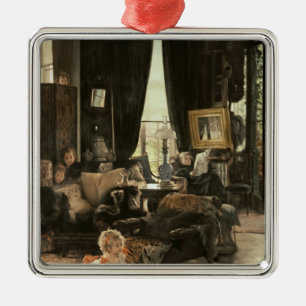 Adorno Metálico Escondite de James Tissot el , c.1880-82