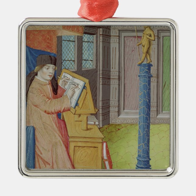 Adorno Metálico Escritura de Virgil antes de Artemis (Frente)