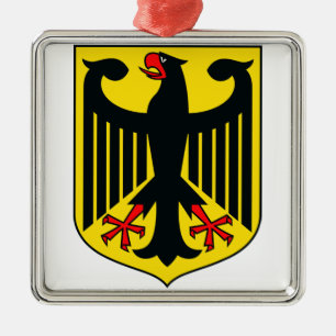 Adorno Metálico Escudo de armas de Alemania