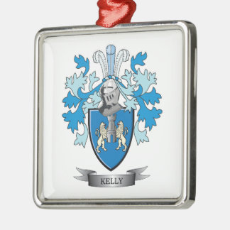 Adorno Metálico Escudo de armas de Kelly
