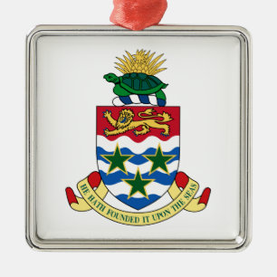 Adorno Metálico Escudo de armas de las Islas Caimán
