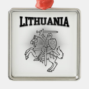 Adorno Metálico Escudo de armas de Lituania