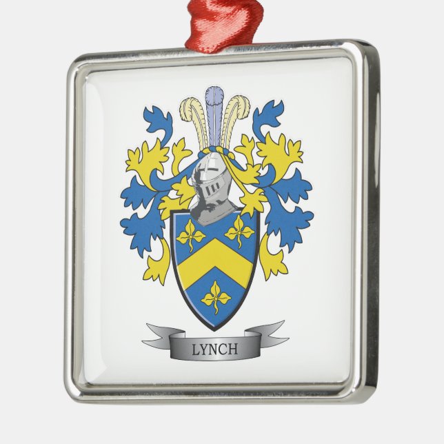Adorno Metálico Escudo de armas de Lynch (Izquierda)