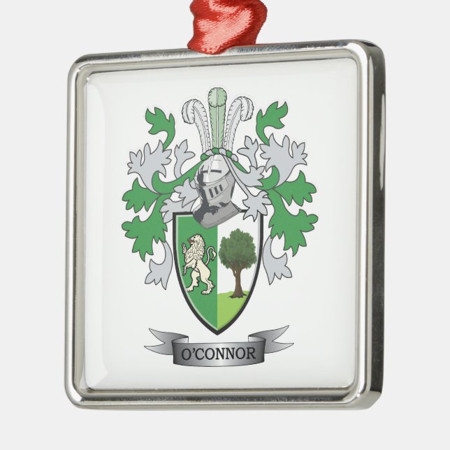 Adorno Metálico Escudo de armas de O'Connor (Izquierda)