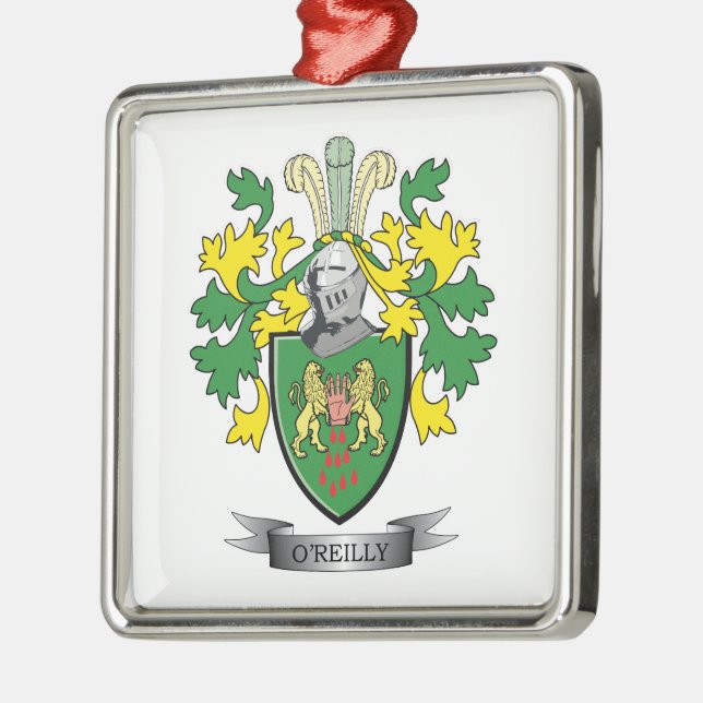 Adorno Metálico Escudo de armas de O'Reilly (Izquierda)