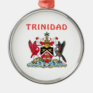 Adorno Metálico Escudo de armas de Trinidad