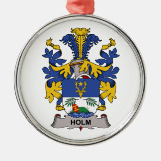 Adorno Metálico Escudo de la familia de la encina