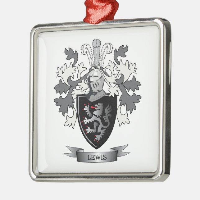 Adorno Metálico Escudo de la familia de Thomas (Izquierda)