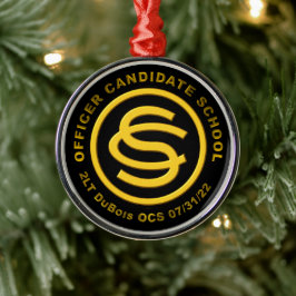 Adorno Metálico Escuela de Candidatos de Oficiales de Ejército