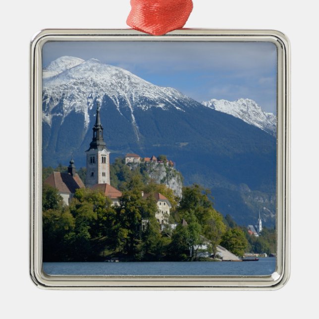 Adorno Metálico Eslovenia, Bled, Lake Bled, Bled Island, Bled (Frente)