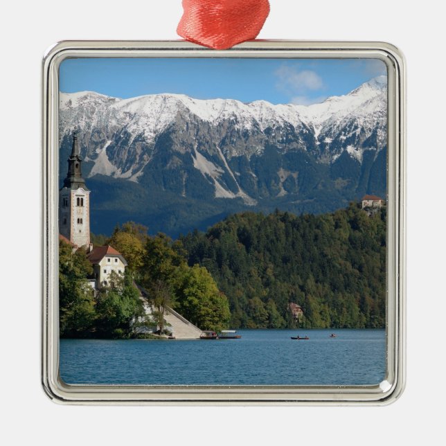 Adorno Metálico Eslovenia, Bled, Lake Bled, Bled Island, Bled 2 (Frente)
