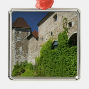 Adorno Metálico ESLOVENIA, Ljubljana: Colina del Castillo / Ljublj