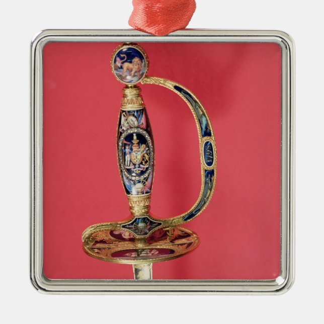 Adorno Metálico Espada de Honour (Frente)