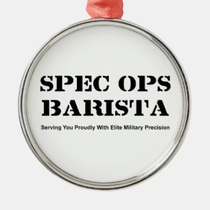 Adorno Metálico Espec. Ops Barista