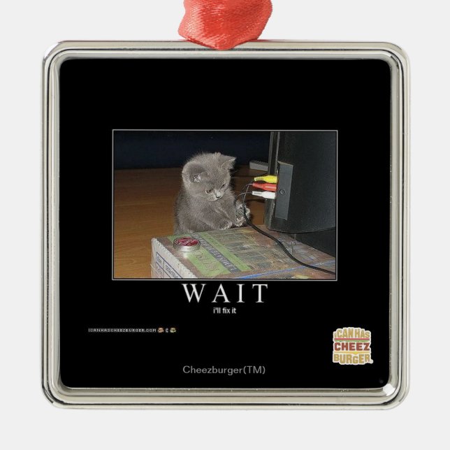 Adorno Metálico Espera (Frente)