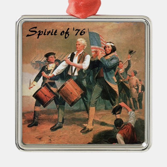 Adorno Metálico Espíritu del 76 (Frente)