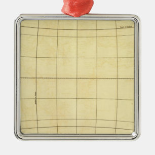 Adorno Metálico Esquema de África