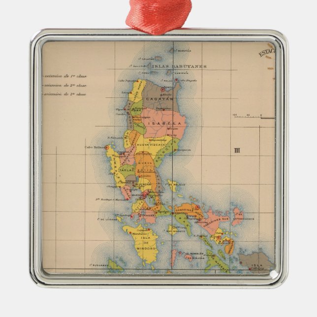 Adorno Metálico Estaciones meteorológicas sísmicas no 5 (Frente)