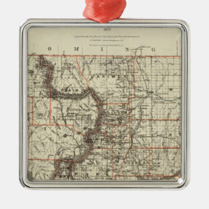 Adorno Metálico Estado de Colorado