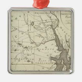 Adorno Metálico Estado de Rhode Island