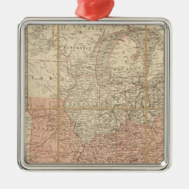 Adorno Metálico Estados Unidos 37 (Frente)