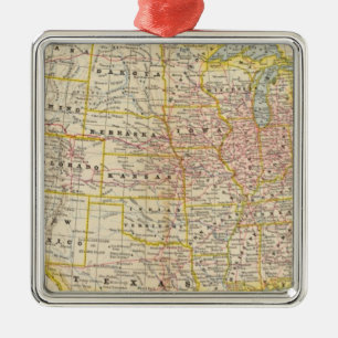 Adorno Metálico Estados Unidos 7