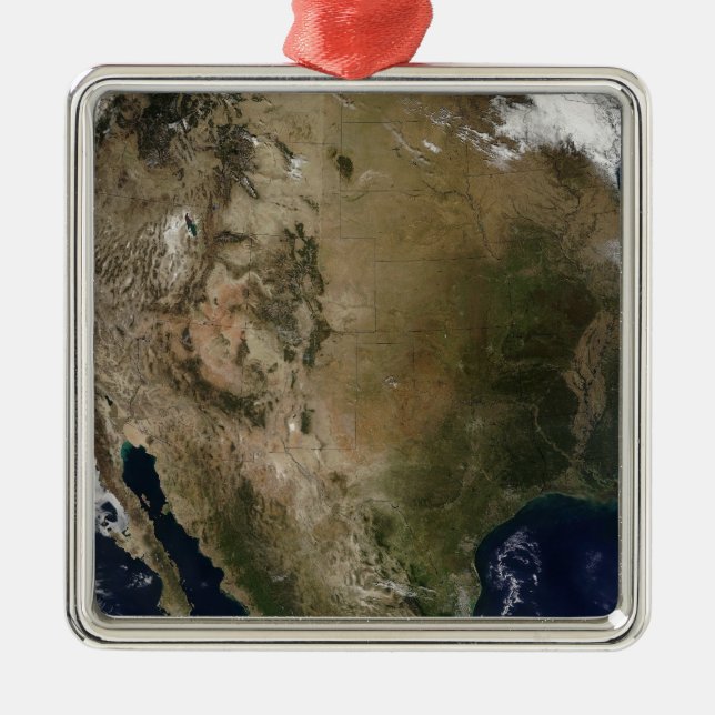 Adorno Metálico Estados Unidos central y occidental (Frente)