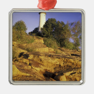 Adorno Metálico Estados Unidos, Michigan, Lago Huron. Pointe Aux B