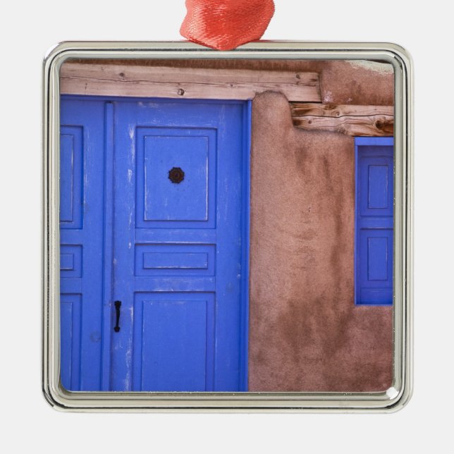 Adorno Metálico Estados Unidos, Nuevo México, Santa Fe. Vista de l (Frente)