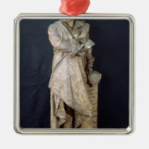 Adorno Metálico Estatua de Alejandro Dumas Pere, c.1883-87