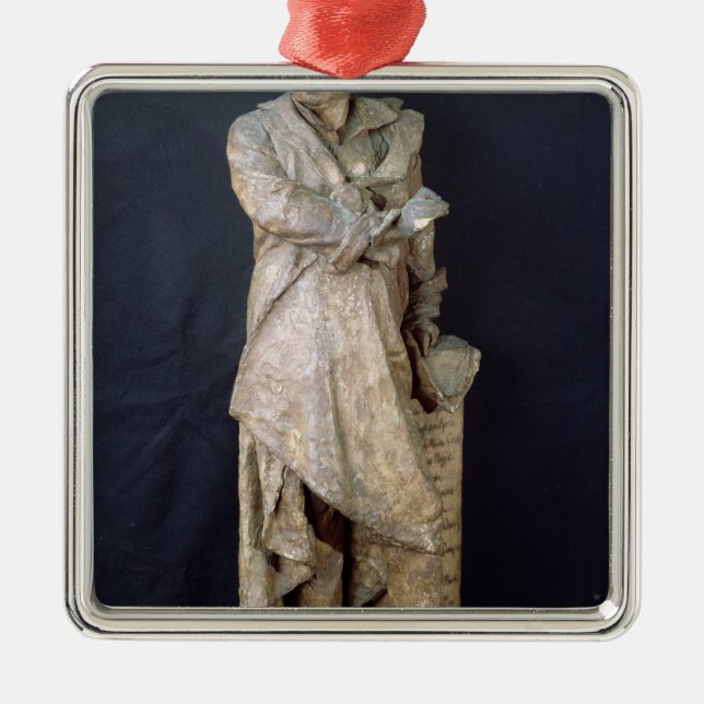Adorno Metálico Estatua de Alejandro Dumas Pere, c.1883-87 (Frente)