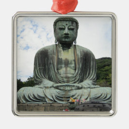 Adorno Metálico Estatua de Buda Budismo
