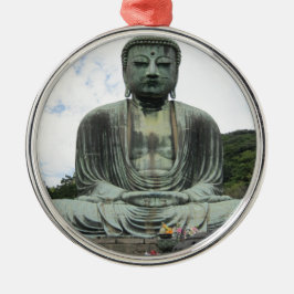 Adorno Metálico Estatua de Buda Budismo