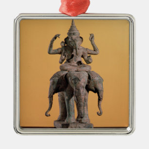 Adorno Metálico Estatua de dios hindú Ganesh