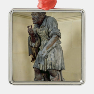 Adorno Metálico Estatua de Esopo