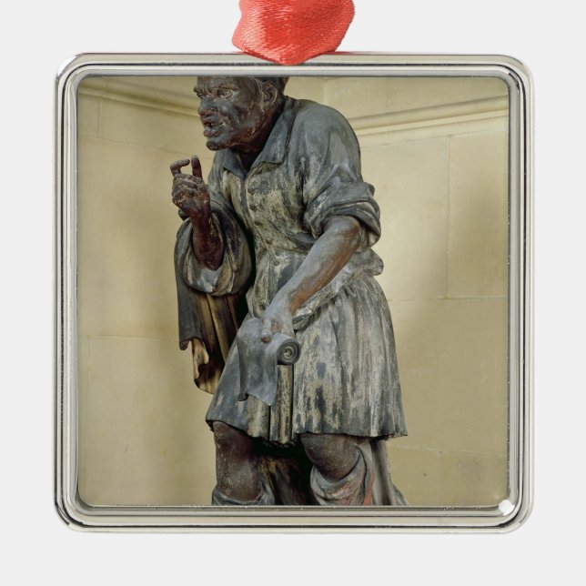 Adorno Metálico Estatua de Esopo (Frente)