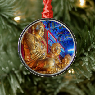 Adorno Metálico Estatua de imagen de Buda en China