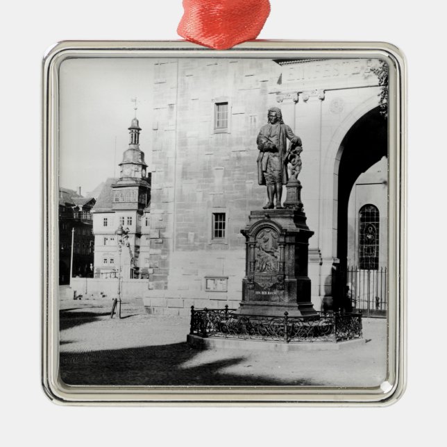 Adorno Metálico Estatua de Johann Sebastian Bach (Frente)