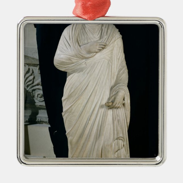 Adorno Metálico Estatua de juliano la apóstata (Frente)