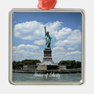 Adorno Metálico Estatua de la Libertad, Isla de la Libertad,