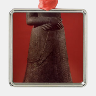 Adorno Metálico Estatua de Napirasu, esposa del rey de Elamite