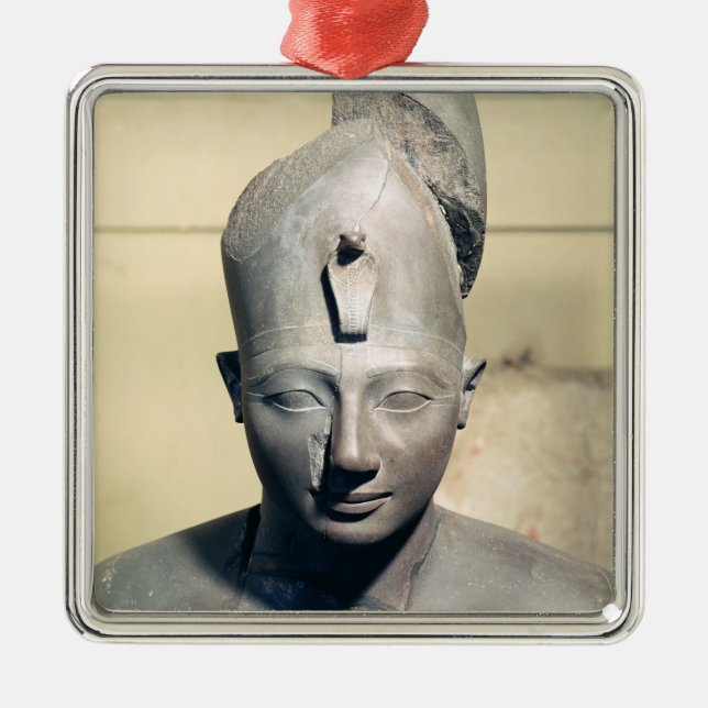 Adorno Metálico Estatua de Tutmosis III (Frente)