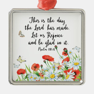 Adorno Metálico Este es el día que el Señor ha hecho