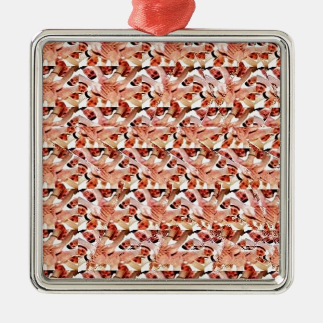 Adorno Metálico Estereograma de la unidad (Frente)